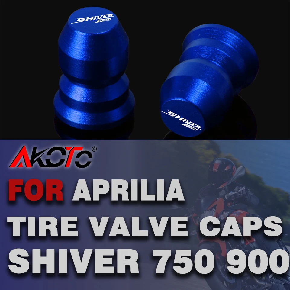 

2022NEW Accessories CNC Aluminum Wheel Tire Valve Stem Caps Covers For Aprilia Shiver 750 900 Shiver750 SL750