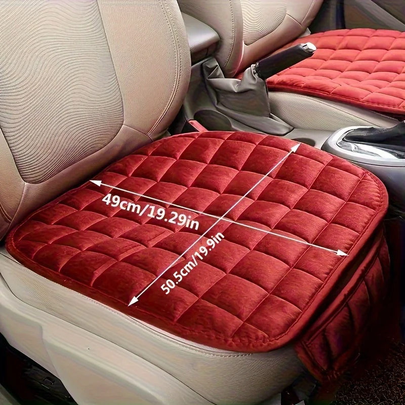 Universal Winter Warm Car Seat Cover Cushion Anti-slip Front Chair Seat Breathable Pad Car Seat Protector Seat Covers for Cars