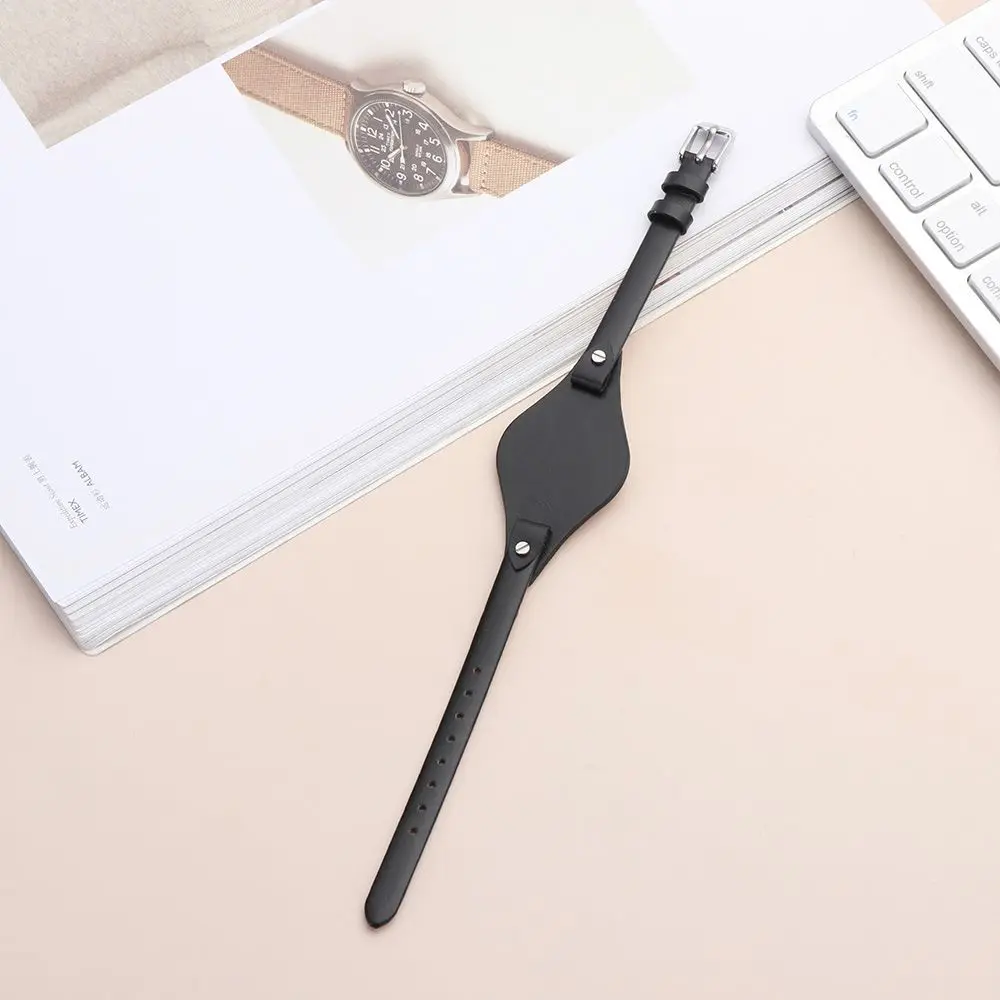 Elegant Genuine Leather Watchband - Tail Jewelry Bracelet Loop Strap
