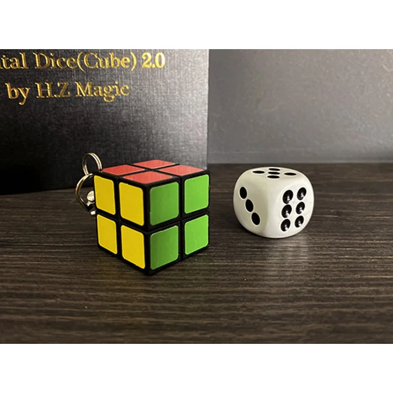 

Mental Dice (Cube) 2.0 by H.Z Magic Gimmick Wireless Charging Magic Tricks Soul Prediction Magic Close Up Mentalism Illusion Fun