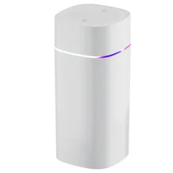 Dual Nozzle Ultra Quiet Humidifier - Large Mist Portable Moisturizer (White)