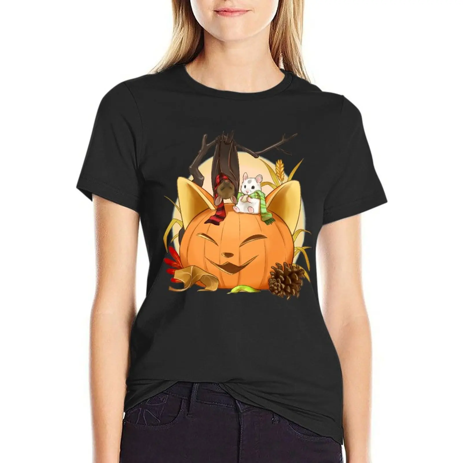 

Spooksmonth T-Shirt hippie clothes oversized clothes for Women