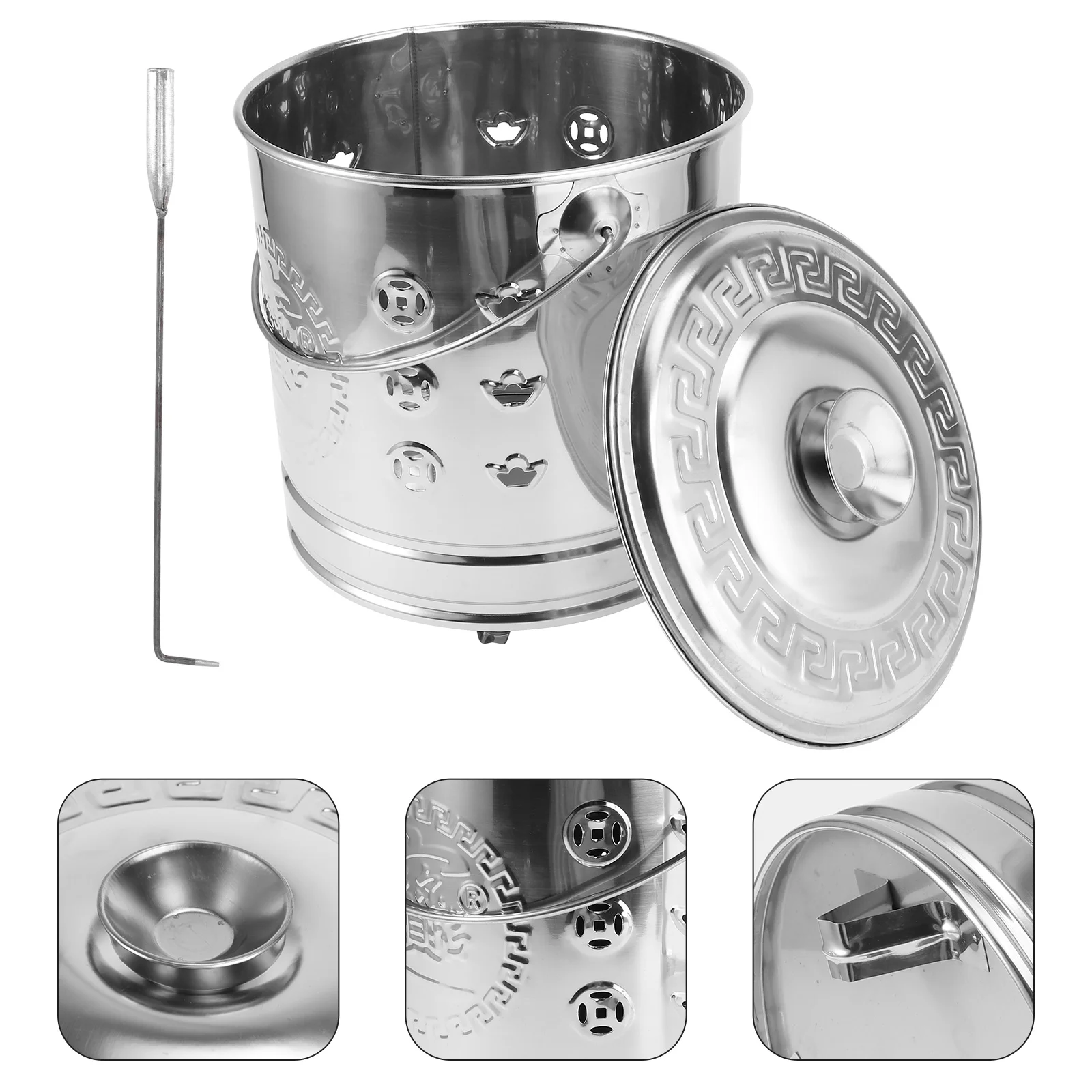 

Burning Fire Bin Useful Prime Burn Barrel Paper Burning Barrel Stainless Steel Incinerator For Outdoor