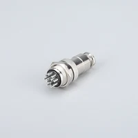 5/10/20Set GX12 GX16 GX20 2 3 4 5 6 7 8 9 10 12 14 15 Pin Male&Female Aviator Aviation Plug Socket Connector  Panel Mount 4