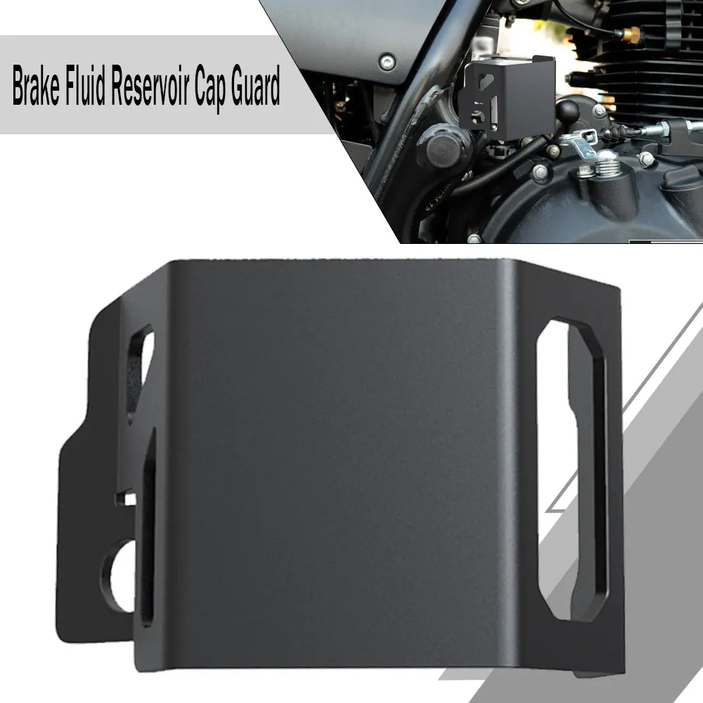 

Motorcycle Rear Brake Fluid Reservoir Guard Cover Protector For Royal Enfield Himalayan 2018-2023 2019 SCRAM 411 2021-2023 2022