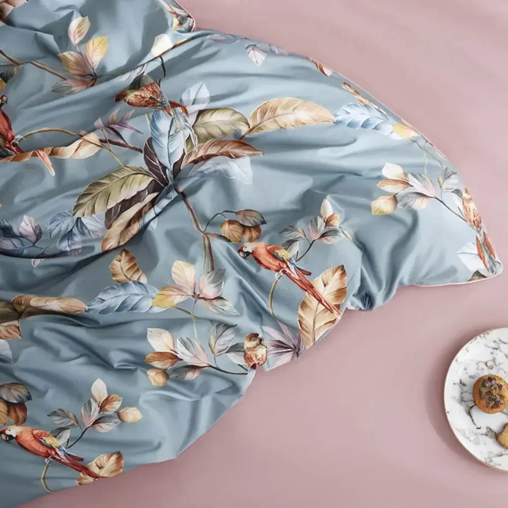 Svetanya Floral Bedlinens Egyptian Cotton Bedding Set Queen King Ru Full Size Sheet Duvet Cover Set Underwear 3