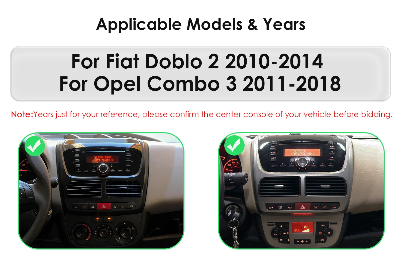 Hizpo AI Voice Autoradio für FIAT DOBLO 2 2010-2015/OPLO COMBO 2011-2018 Multimedia Player Carplay Android GPS Navigation 8Core – Detail 6