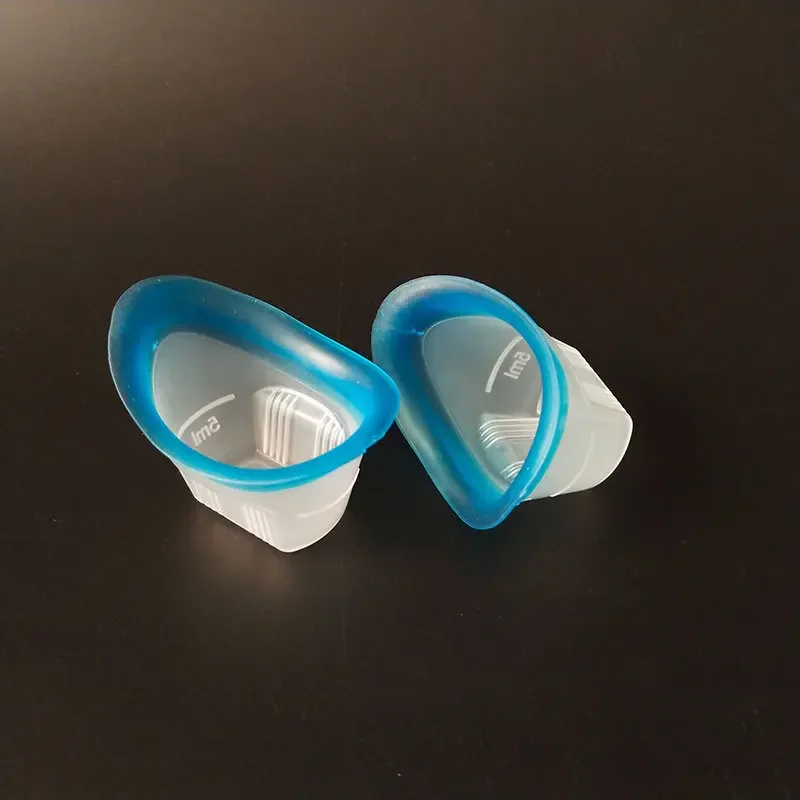 2pcs Eyewash Cup Silicone Resuable Soft Eye Bath Cup Eye Wash Cup for Elderly Women Men Children 3