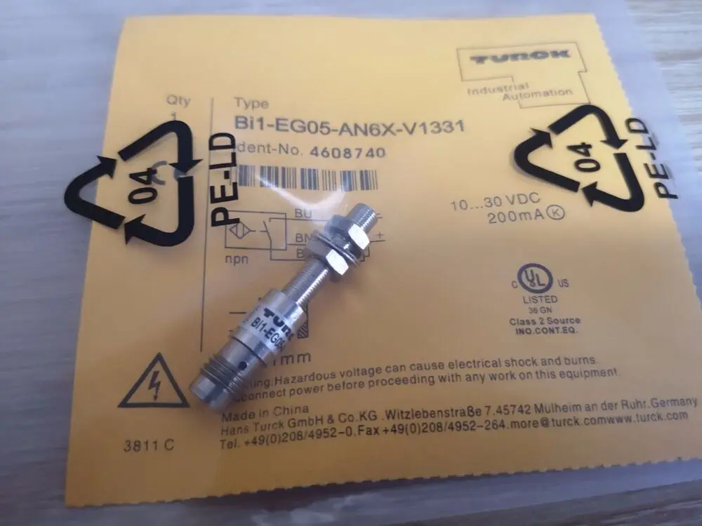 

1PC New TURCK Bi1-EG05-AN6X-V1331 Proximity Switch Sensor Bi1-EG05-AN6X-V1331