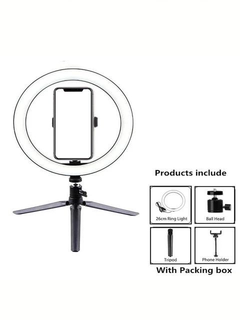 26 cm shooting light 26 cm light ring + tripod stand 4