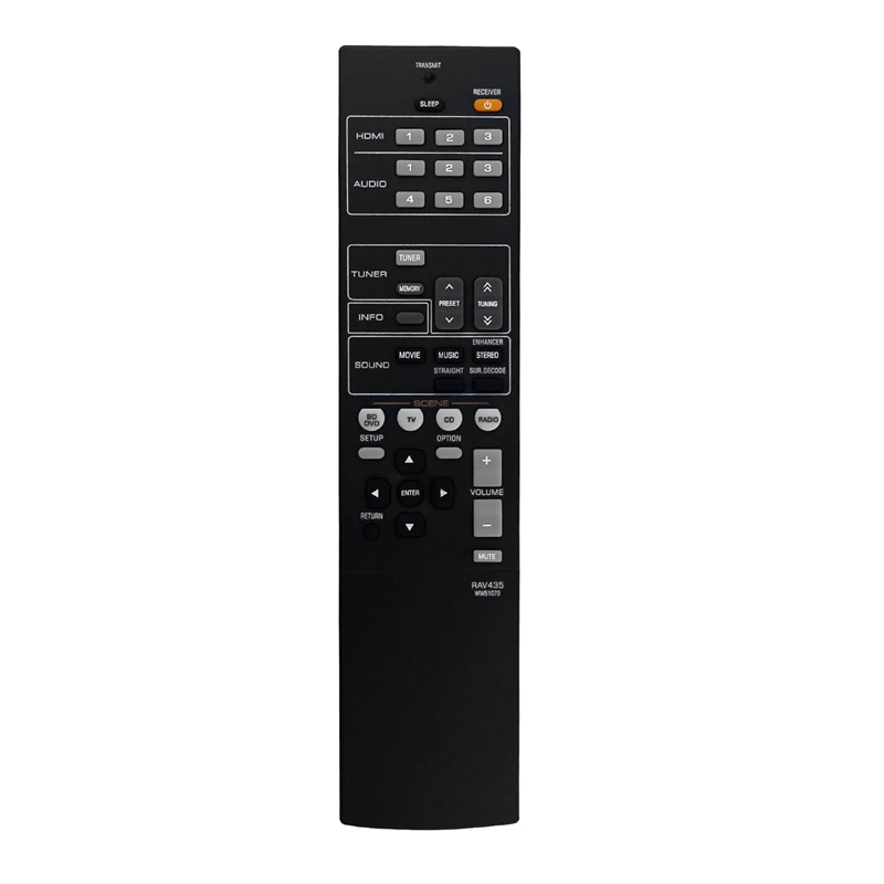 Rav435 Ww51070 Telecomando Per Ricevitore Audio/Video Yamaha Home Theater Htr-2064 Yht-196 Muslimate Ns-B20 Ns-C20 Ns-Swp20