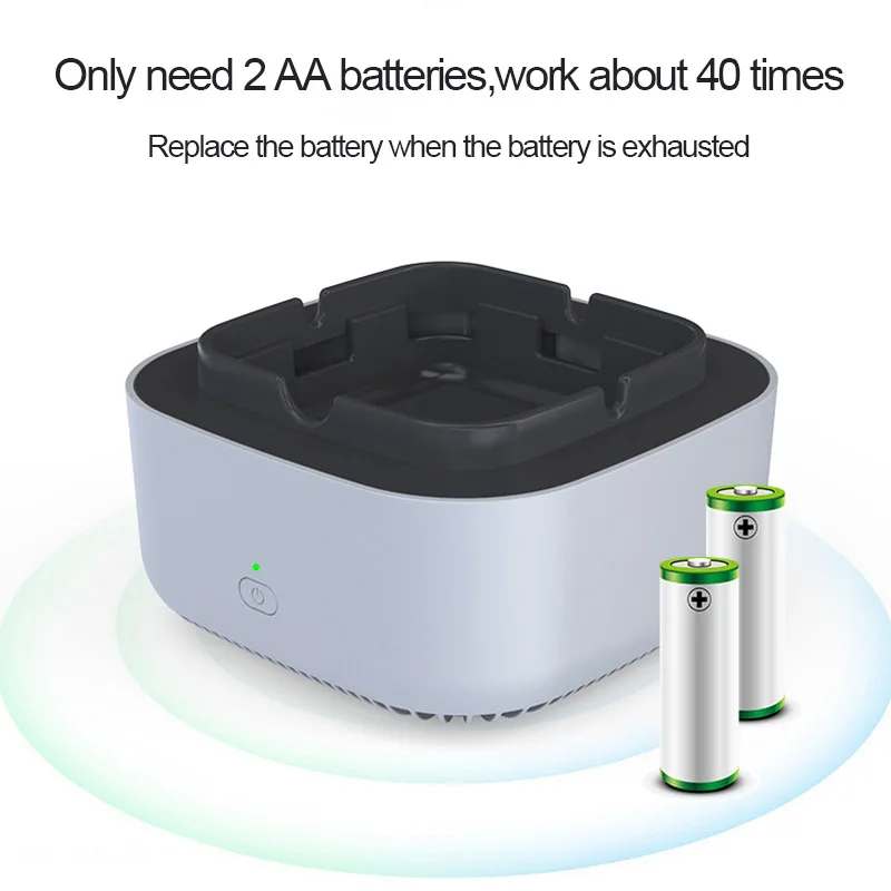 Air Purifier Ashtray Multipurpose Ashtray with Air Purifier Function for Filtering Second-Hand Smoke From Cigarettes Remove Odor Smoking Accessories