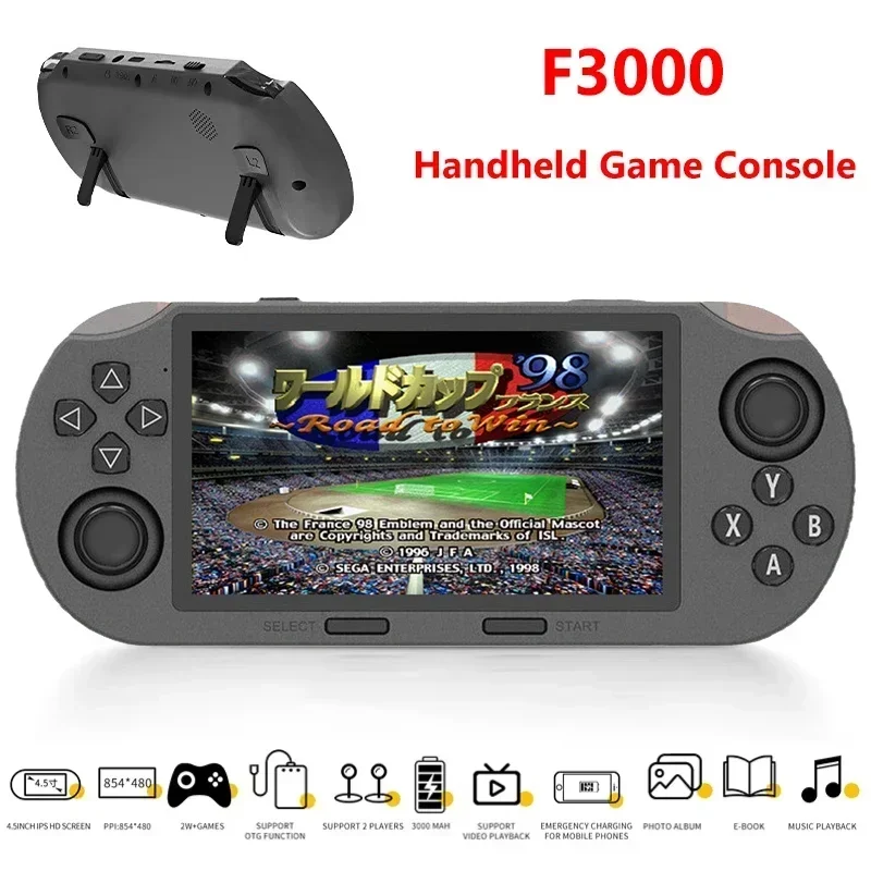 SF3000 ゲームプレーヤー 4.5インチ IPS SF3000 Mini Portable Handheld Game Player 4.5 Inch IPS