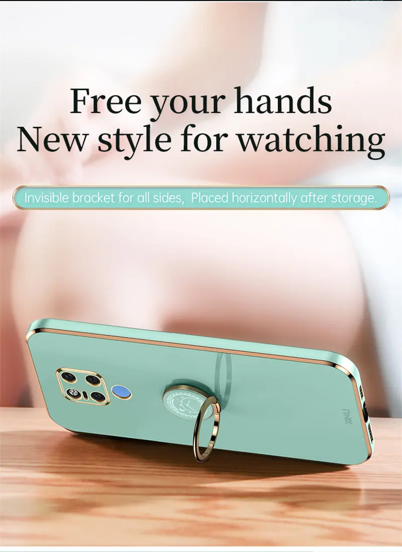 Enhanced Shockproof Plating Silicone TPU Phone Case