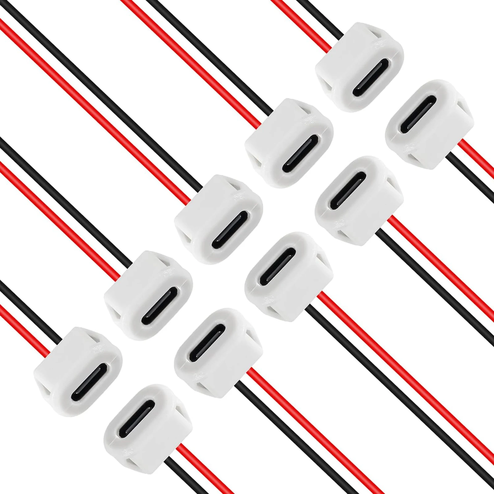 Type C USB Connector Female Chassis Waterproof Type-C card Buckle 3A Fast Charging Port Charger Plug Socket