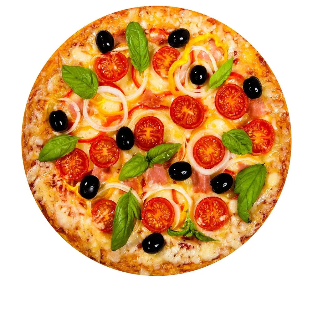 Fun Realistic Blanket for Kids and Adult, Tortilla, Pizza, Burrito, Bread, Cake, Giant Food Pattern, Tasty Flannel Throw 2