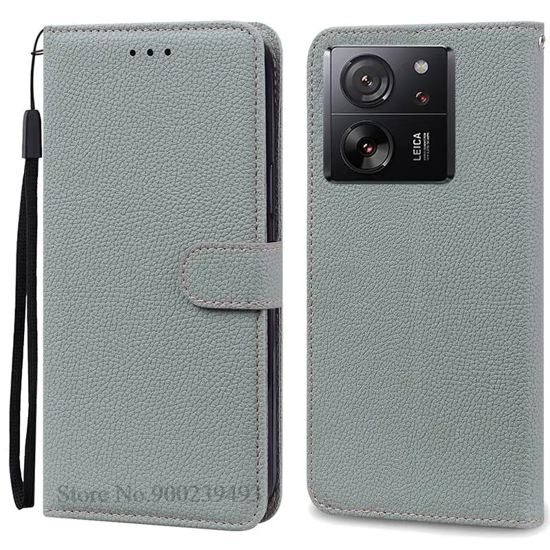 Leather Flip Wallet Phone Case - Sleek Silicone Cover and Protective s