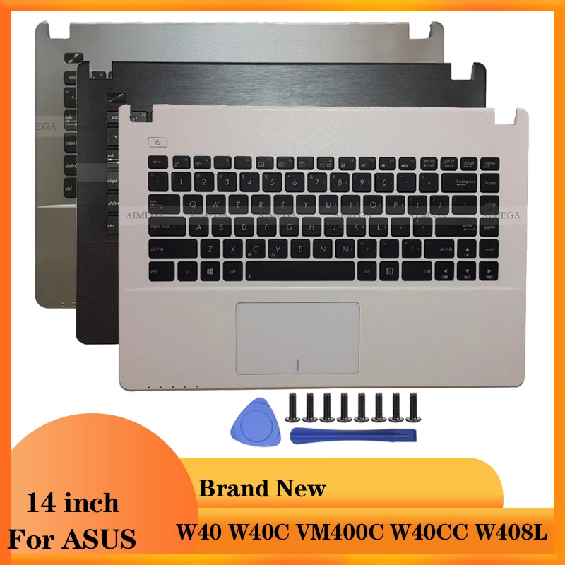 

Новый чехол для ноутбука ASUS W40 W40C VM400C W40CC W408L с клавиатурой