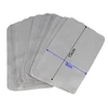 100pcs 175gsm 15x9cm Grey Glasses Sunglasses Eyeglasses Lens Phone Pad Microfiber Cleaning Cloth Gray Small Size Rectangle Wipe 2