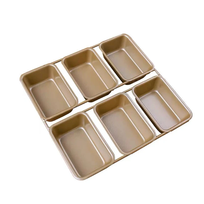 Carbon Steel Mini Baking Pans Square Cake Pan 9.5x7 8x8