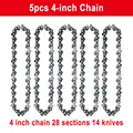 5pcs 4-inch Chain