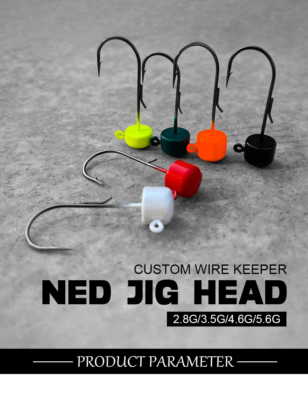 Spinpoler Ned Rig Jig Head New Weedless Finesse Swimbait Perch Zander Pike  Lure Freshwater Saltwater Fishing Tackle 6pcs/Pack - AliExpress