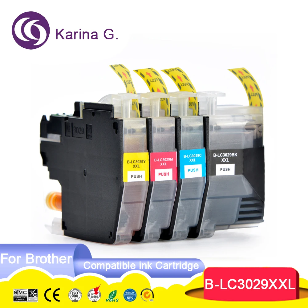 LC3029XL LC3029XXL LC3029 Premium Color Compatible Ink Cartridge for  MFC-J5830D