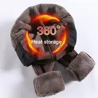 Women Autumn Winter Warm Sweatpants High Waist Drawstring Pockets Solid Color Casual Trousers Fleece Lining Thick Harem Pants - Image 3