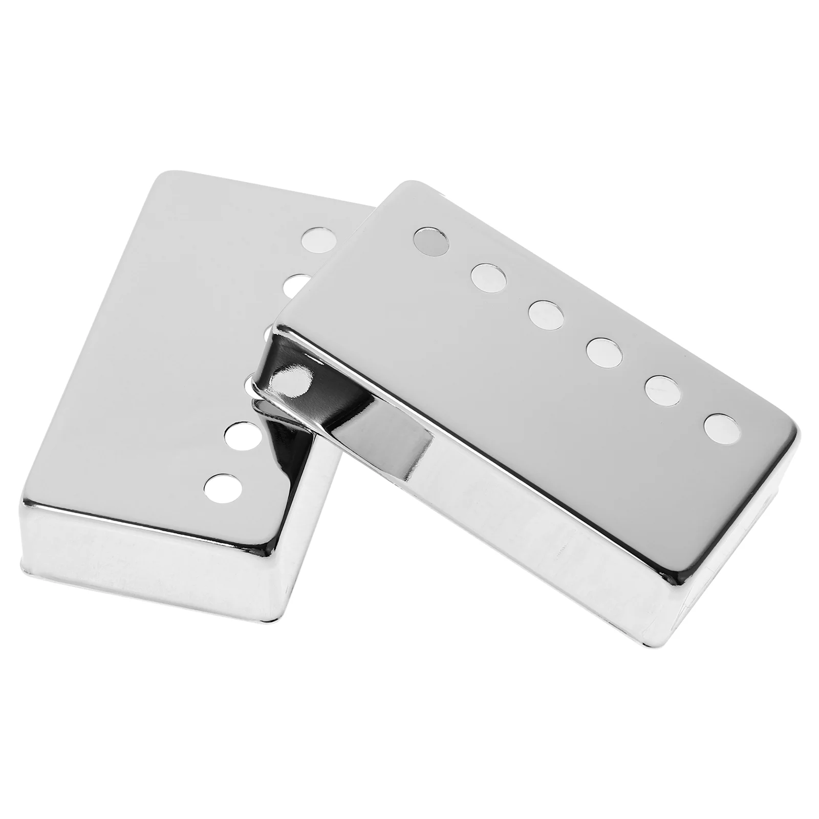 

Guitar Pickup Covers Chrome for Gibson Electric Guitar (Silver)