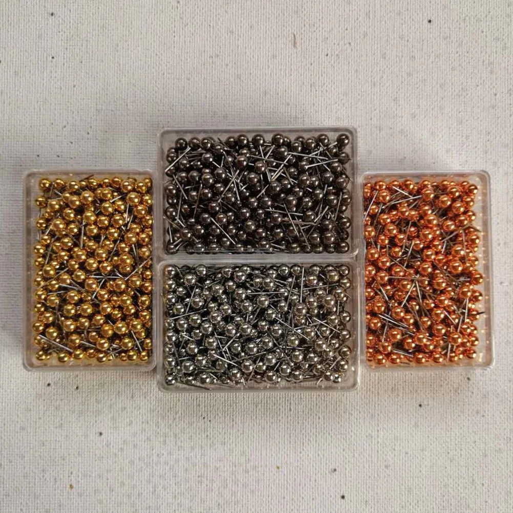 

Colors Round Head Map Flag Push Pins Map Tacks for School Home School Office Binding Supplies
