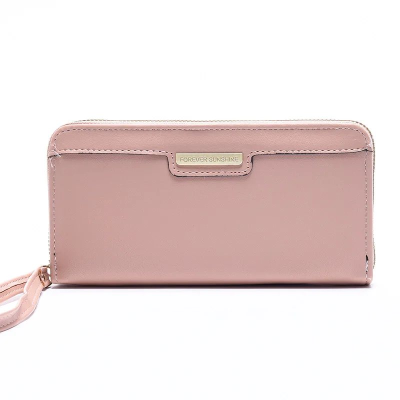 Fashion Women Wallet Female Clutch Card Holder Purse PU Leather Long Wallet Hasp Phone Bag Money Coin Pocket Cartera Mujer 3