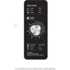 Oven with Dial, 1000W, Stainless Steel.9 CuFt 3