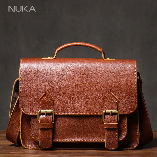 BOLSA NUKA CROSSBODY RETRÔ DE COURO