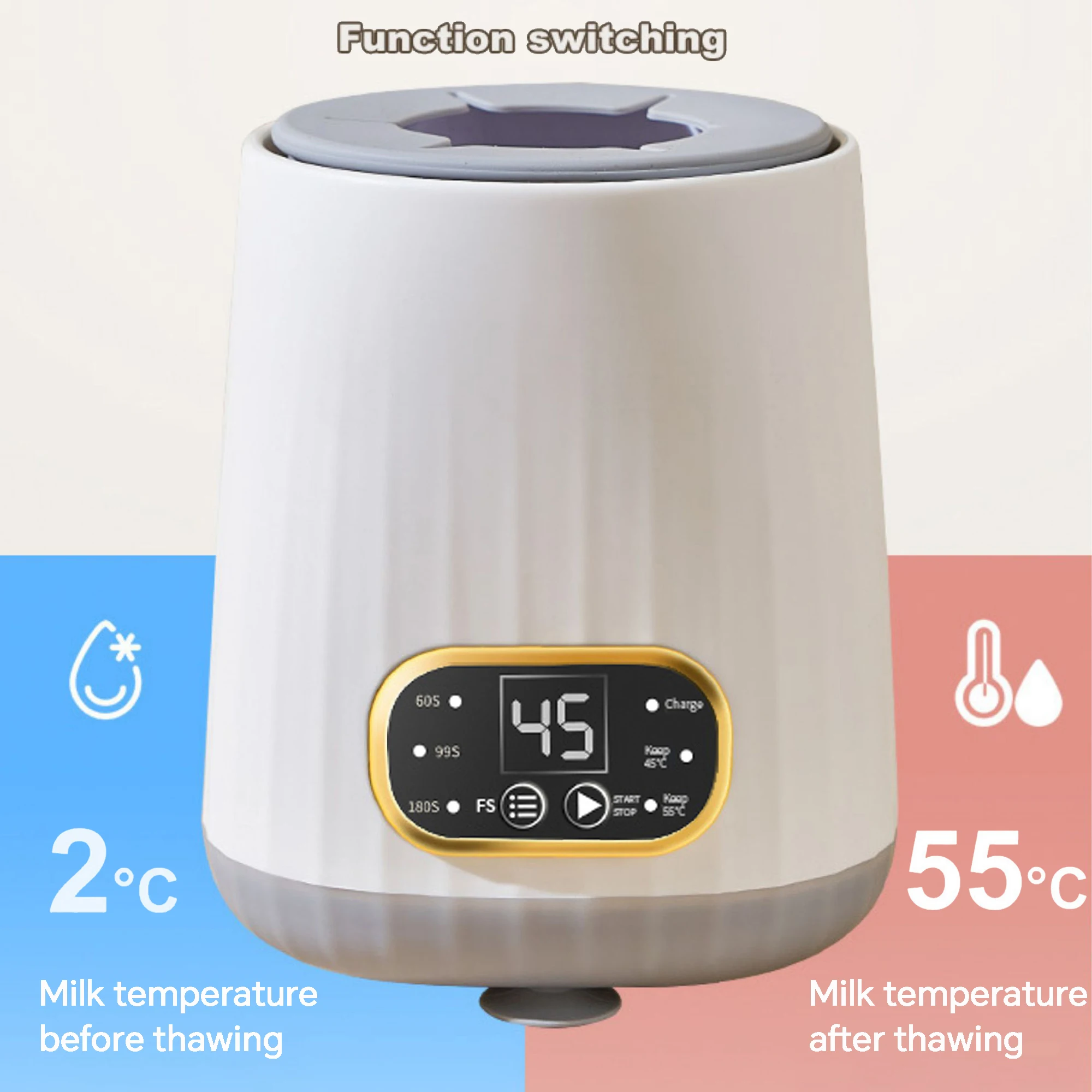 Intelligent Constant Temperature Electric Milk Bottle Warmer 1pc