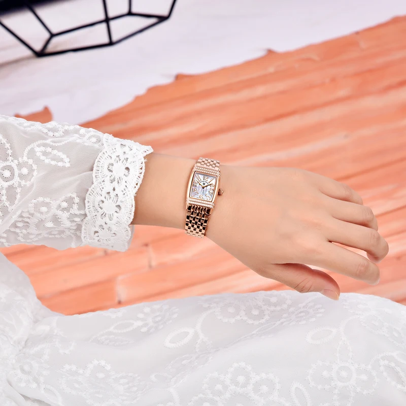 2025 New PAGANI DESIGN 22MM Women Quartz Watch Stainless Steel Waterproof Top Brand Classic Rectangular Watch Relogio Masculino 6