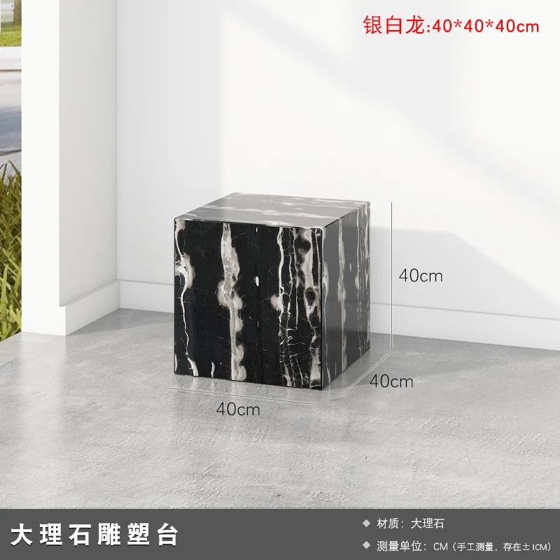 Zc大理石彫刻ベース、ディスプレイテーブル、リビングルーム、床