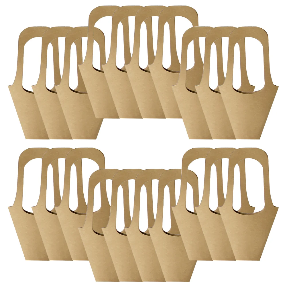 

20pcs Kraft Paper Flower Packaging Bag Bouquets Wrapping Bags Flower Gift Bags