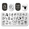 Stamp Plate MouTeen-181 Big Disney Lilo Stitch Nail Stamping Plates Manicure Set For Nail Art Stamper 5