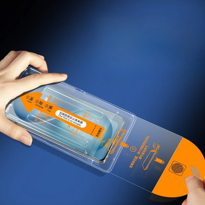 Easy Installation Full Cover Screen Protector - Tempered Glass Protective Film