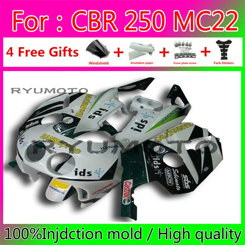 

New Motorcycle Fairings for Honda Cbr250rr 1990 - 1994 MC22 CBR250 RR 1993 Full Bodywork CBR 250 RR 1994 Fairing