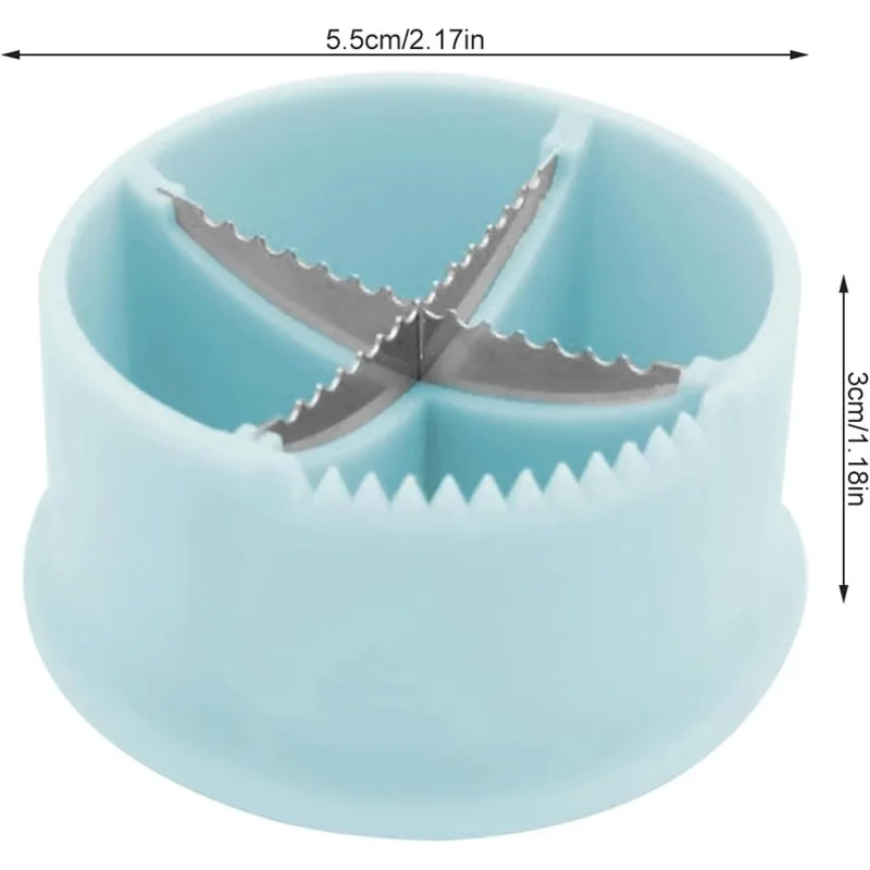 Stainless Steel Chestnut Cutter Nutcracker Sheller Tool with Non-Slip Handle for Chestnut Walnut Hazelnut Kitchen Gadgets