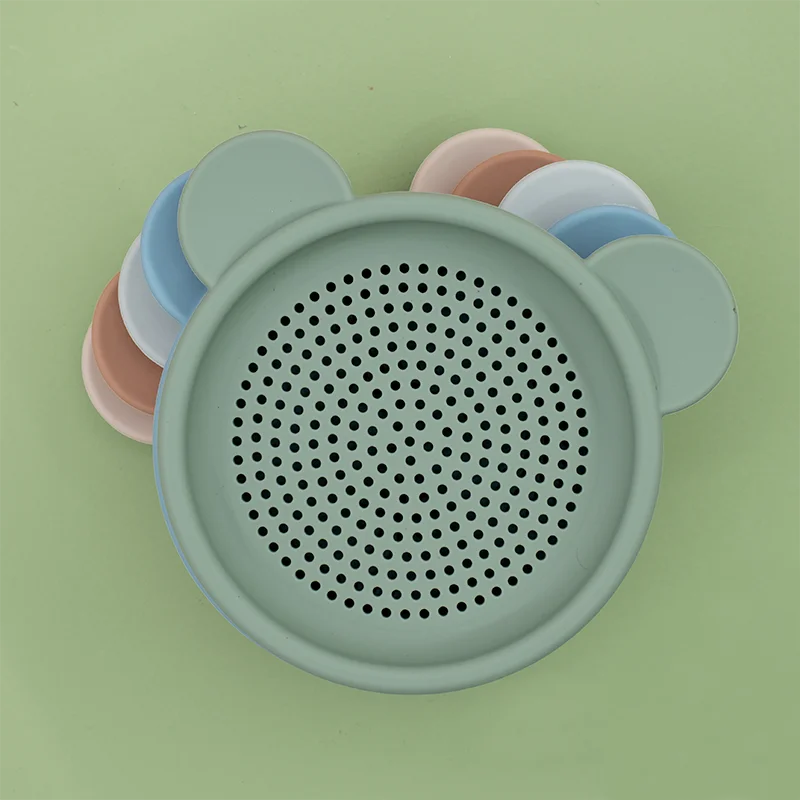 Silicone Sieve Summer Beach Toys for Kids Children Cute Animal Model Ins Rubber Dune Sand Toy Funny Seaside Tools Accessories 5