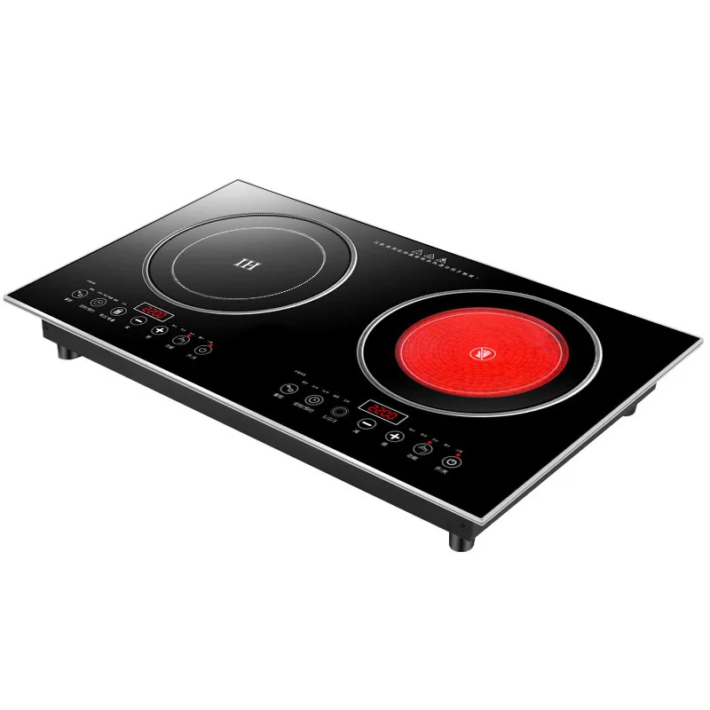BuiltinPanelCooktopDoubleburnerElectricCooktopInductionCooker