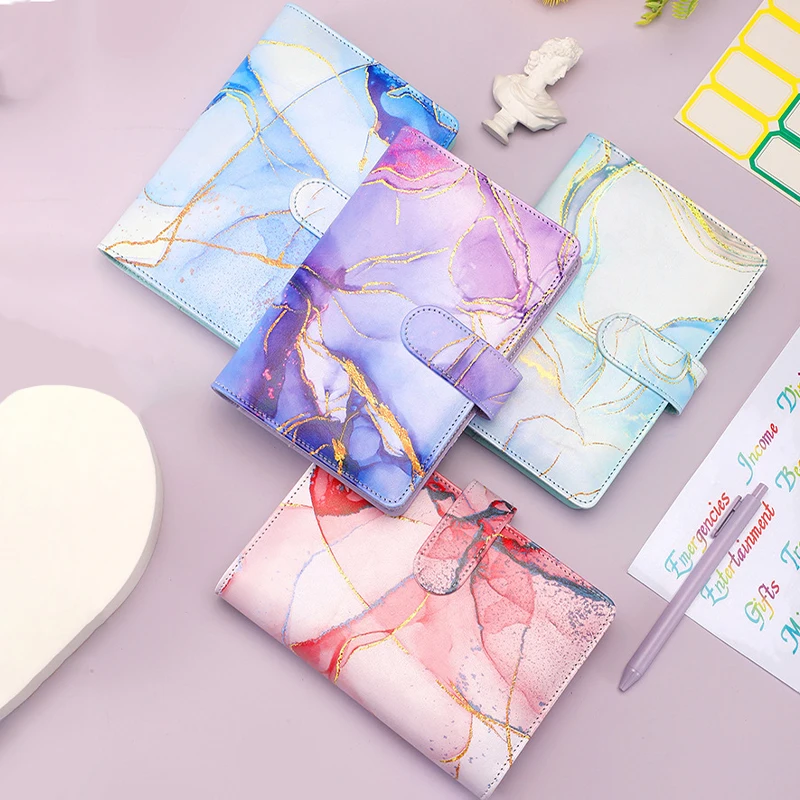A6 Budget Binder with Cash Envelopes Expense Budget Sheet & Label Stickers Wallet Organizer System Financial for Money Saving Budget Binder Notebook Savings Binder Budget Binder Cash Envelopes