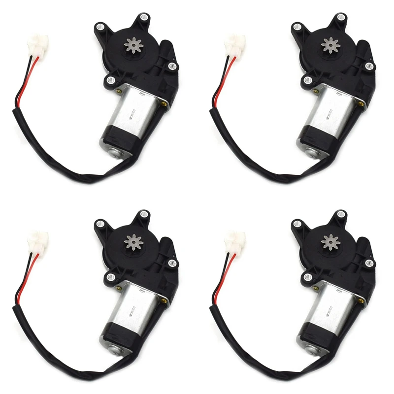 

4X Motor Power Window Lift Motor Electric Car Electric Window Regulator Motor Window Lifter Power Motor Motor 12V