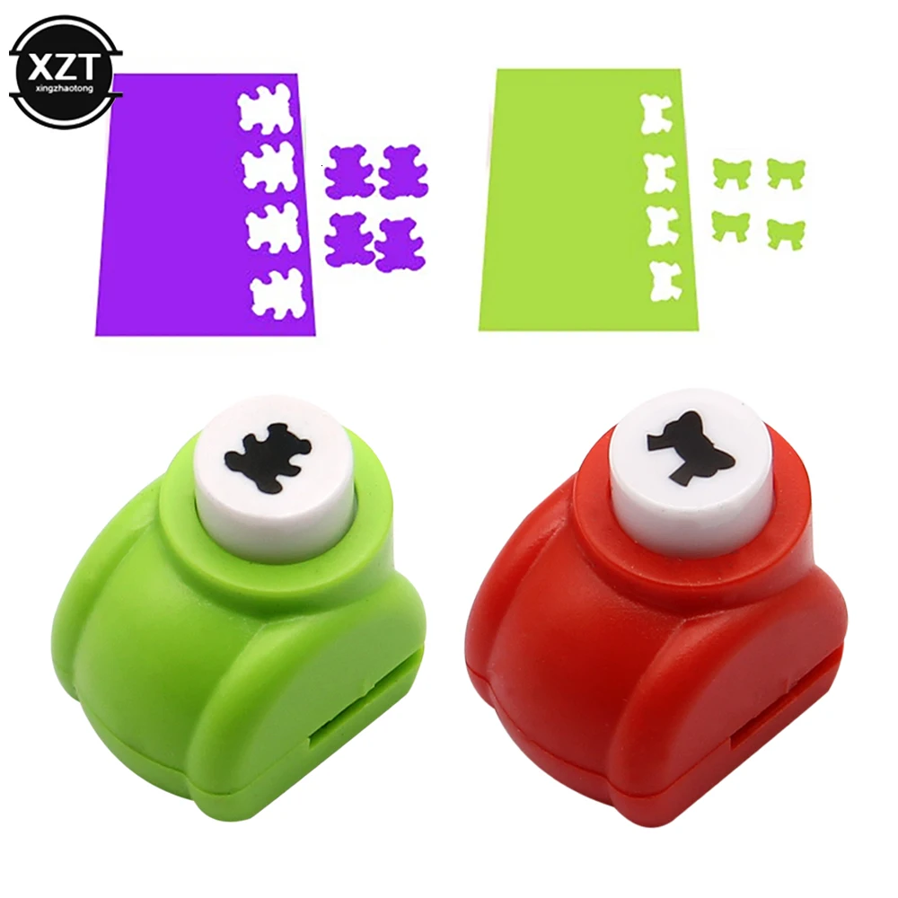 1 PC Kid Child Mini Scrapbook Punches Handmade Cutter Card Craft Calico Printing DIY Flower Paper Craft Punch Hole Puncher Shape