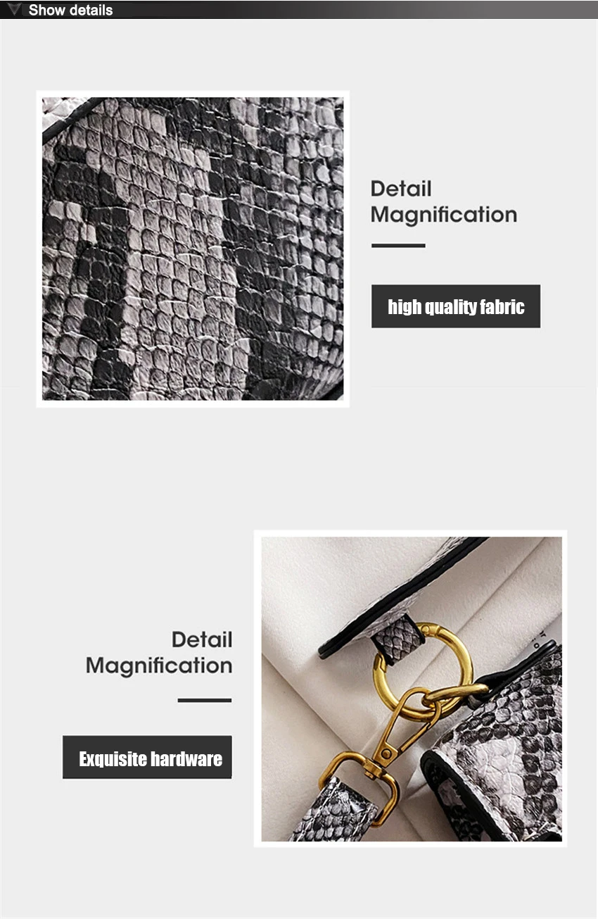 Shoulder Bag Womens Snake Brand | Snake Brand Fashion Bags