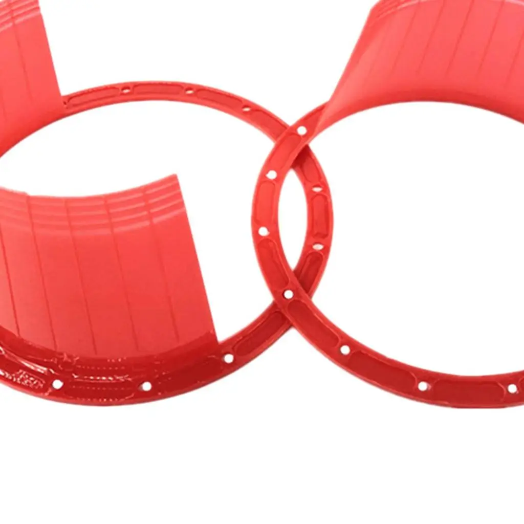 2pcs 6.5'' Car Speaker Waterproof Cover Car Horn Plastic Spacer Protective