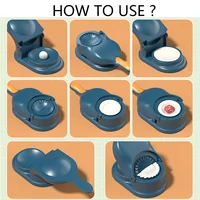 dumpling maker 2 in 1 Dumpling machine press mold for dumplings modeling machine Skin Wrapper Mould Dough Press Maker - Image 5