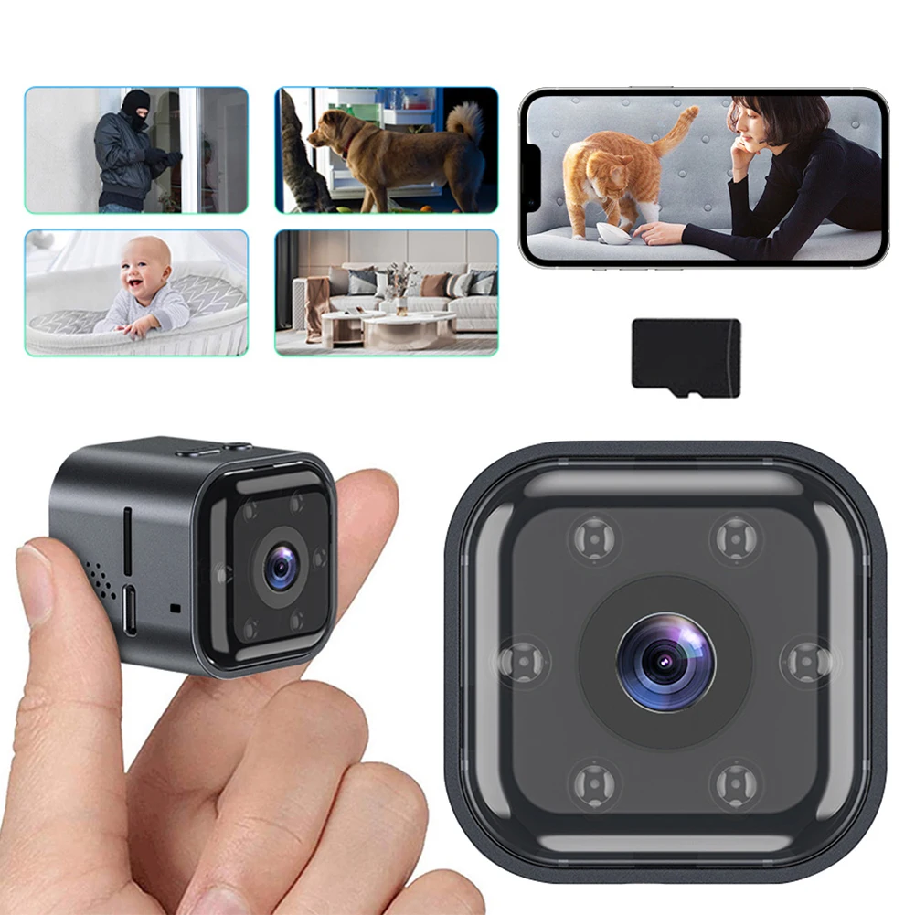 Compact Wireless Motion Detection Surveillance Camera 1